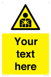 WH7820: Custom Warning substance or mixture presenting a health hazard