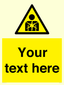 WH7820: Custom Warning substance or mixture presenting a health hazard