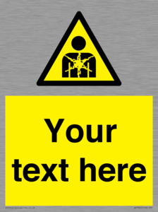 WH7820: Custom Warning substance or mixture presenting a health hazard