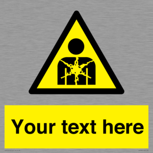 WH7820: Custom Warning substance or mixture presenting a health hazard