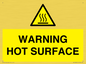 WK10268: WARNING HOT SURFACE