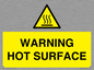 WK10268: WARNING HOT SURFACE