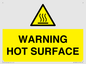 WK10268: WARNING HOT SURFACE
