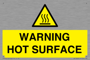 WK10268: WARNING HOT SURFACE