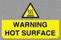 WK10268: WARNING HOT SURFACE