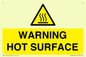 WK10268: WARNING HOT SURFACE