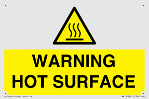 WK10268: WARNING HOT SURFACE