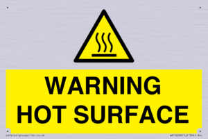 WK10268: WARNING HOT SURFACE