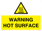 WK10268: WARNING HOT SURFACE