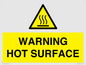 WK10268: WARNING HOT SURFACE