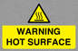WK10268: WARNING HOT SURFACE