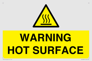 WK10268: WARNING HOT SURFACE