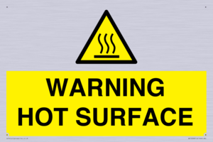 WK10268: WARNING HOT SURFACE