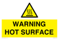 WK10268: WARNING HOT SURFACE