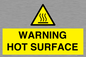 WK10268: WARNING HOT SURFACE