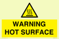 WK10268: WARNING HOT SURFACE