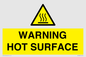 WK10268: WARNING HOT SURFACE