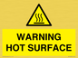 WK10268: WARNING HOT SURFACE
