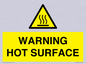 WK10268: WARNING HOT SURFACE