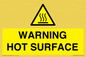 WK10268: WARNING HOT SURFACE