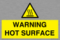 WK10268: WARNING HOT SURFACE