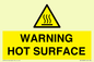 WK10268: WARNING HOT SURFACE