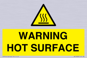WK10268: WARNING HOT SURFACE