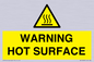 WK10268: WARNING HOT SURFACE