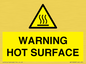 WK10268: WARNING HOT SURFACE