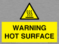 WK10268: WARNING HOT SURFACE