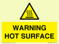 WK10268: WARNING HOT SURFACE