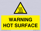 WK10268: WARNING HOT SURFACE