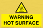 WK10268: WARNING HOT SURFACE