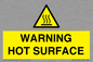 WK10268: WARNING HOT SURFACE