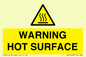 WK10268: WARNING HOT SURFACE