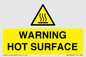 WK10268: WARNING HOT SURFACE