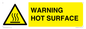 WK10268: WARNING HOT SURFACE