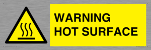 WK10268: WARNING HOT SURFACE