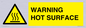 WK10268: WARNING HOT SURFACE