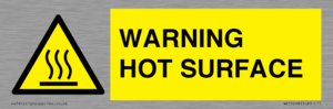 WK10268: WARNING HOT SURFACE