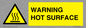 WK10268: WARNING HOT SURFACE