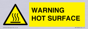 WK10268: WARNING HOT SURFACE