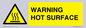 WK10268: WARNING HOT SURFACE