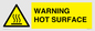 WK10268: WARNING HOT SURFACE