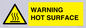 WK10268: WARNING HOT SURFACE