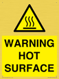 WK10268: WARNING HOT SURFACE