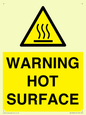WK10268: WARNING HOT SURFACE