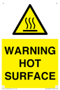 WK10268: WARNING HOT SURFACE