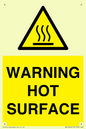 WK10268: WARNING HOT SURFACE