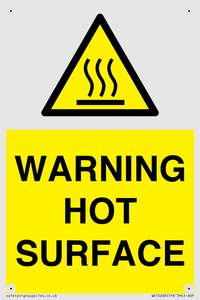 WK10268: WARNING HOT SURFACE